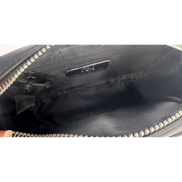 REBECCA MINKOFF Small Diamond Quilt Studded Top Zip Crossbody‎ Bag Purse NEW - Picture 9 of 13